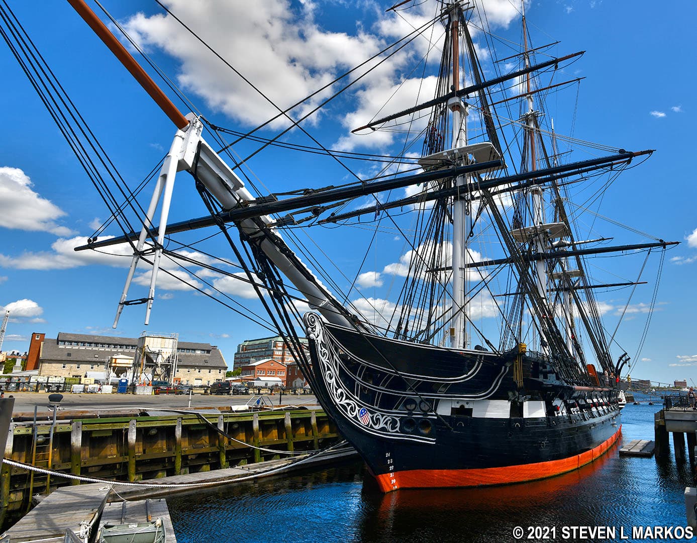 Discover the Timeless Charm of a Handcrafted 39-Inch USS Constitution Model