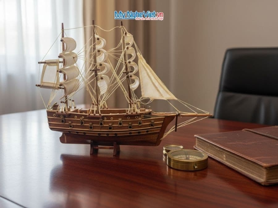 Jylland 40cm Premium Wooden Model | Historic Danish Warship Replica